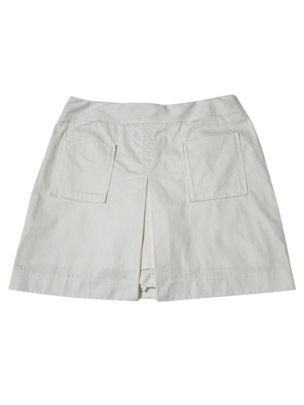 Lilly Pulitzer White Resortwear Split-Front Preppy Skort Sz 12 NWOT
